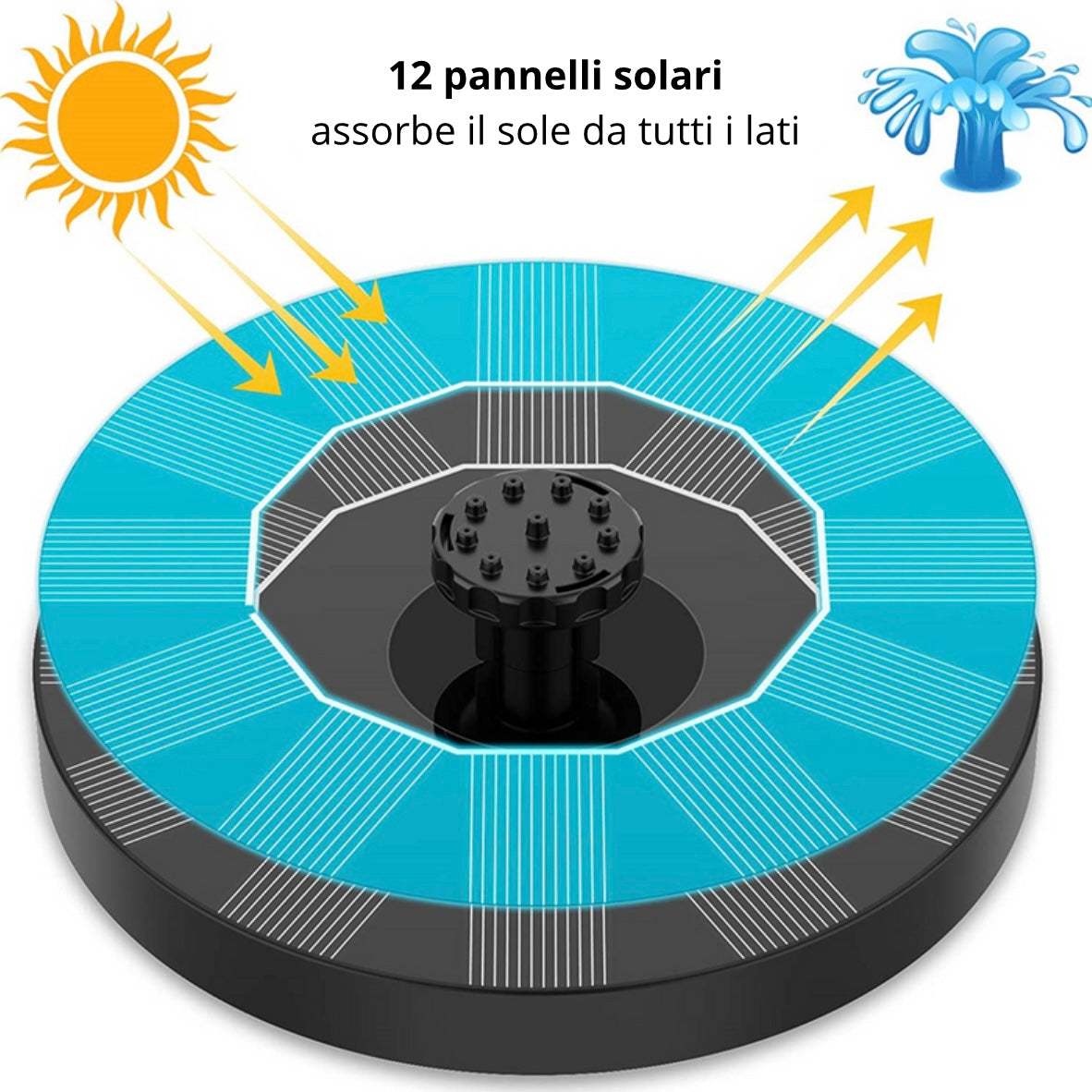 SolareSplash™ Fontana Solare